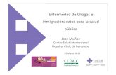 Enfermedad deChagase inmigración: retos para la salud ......Breve introducción a la enfermedad de Chagas Pasado: Primera década de la enfermedad de Chagas en Barcelona Presente: