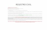 REGISTRO CIVIL · 2021. 1. 18. · situación de servicios especiales (Serán los Encargados del RC). En el BOE de 22 de julio de 2011 se publicó la nueva Ley del Registro Civil,