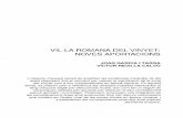 VILOLA ROMANA DEL VINYET: NOVES APORTACIONS · 2017. 12. 18. · Figura 1. Situació de la vil.la romana del Vinyet (Sitges, el Garraf). Plano Topográfico del Area Metropolitana