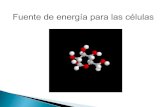 Las moléculas de los seres vivos ATP · 2013. 7. 26. · La fuente principal de energía para los seres vivos es la glucosa. La energía química se almacena en la glucosa y en otras