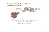 Proyecto Educativo Institucional · 2020. 9. 8. · 4.2 Modelo de formación integral según el modelo de escuela católica. Necesitamos diseñar e implementar un currículo basado