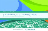 SEGUIR UN ITINERARIO LECTURAS - Chubut educa · 2020. 12. 3. · Escritura de textos sobre formato. Juegos con palabras (bingo o lotería, dominó, pa-rejas, pescadores de palabras,