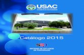 Universidad de San Carlos de Guatemala - Catálogo 2015 · 2016. 12. 22. · CENTRO UNIVERSITARIO DE SUR-ORIENTE Maestrías: Docencia universitaria con énfasis en andragogía Educación
