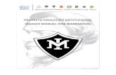 PROYECTO EDUCATIVO INSTITUCIONAL COLEGIO MANUEL … · 2020. 7. 29. · 2009, La Escuela Manuel José Irarrázaval se convierte en Colegio Mixto emprendiendo el desafío de la Enseñanza
