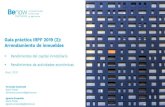 Guía práctica IRPF 2019 (2): Arrendamiento de inmueblesa IRPF 2... · 2020. 6. 3. · inmobiliario, salvo que para la ordenación de la actividad de arrendamiento se utilice, al