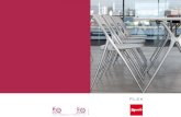 Sillas plegables Plek catálogo | Muebles de oficina Spacio · 2018. 11. 5. · mobiliario plegable. Una colección nómada, sensual y polivalente de sillas y mesas plegables o fijas.