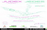 JUDEX JEDES - Juntaex...ca - Balón Tiro - Damas - Tracción de Cuerda - Futbolín - JUDEX - Acuatlón - Triat-lón - Ajedrez - Atletismo - Campo a Través y Pista - Bádminton -Ciclismo-