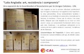 Lola Anglada: art, resistència i compromíscorrellengua.cat/wp-content/uploads/2017/02/Postal_expo... · 2017. 4. 26. · Característiques de l’exposició: 4 lones am suports