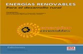 A la memoria de Enrique Peczak - Camino Sostenible · 2020. 11. 18. · Se denomina energía renovable a la energía que se obtiene de fuentes naturales virtualmente inagotables,