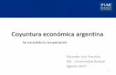 Coyuntura económica argentina · 2020. 6. 9. · 2011/12 2012/13 2013/14 2014/15 2015/16 Soja Var. % a/a Producción-8,7%-44,7% 14,5% ... • En 2016 cayeron 4,7% en ventas de los