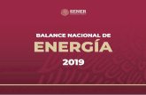BALANCE NACIONAL DE ENERGÍA - Gob · 2021. 2. 25. · Cuadro 22. Promedio nacional anual de los precios de gas natural por sector ..... 62 Cuadro 23. Matriz del Balance Nacional