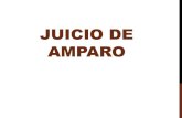JUICIO DE AMPARO“JUICIO DE AMPARO” Medio jurídico de protección o tutela de la constitucionalidad, debiendo advertirse, que el primer documento jurídico–político que lo instituyó