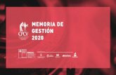 MEMORIA DE GESTIÓN 2020 · 2021. 5. 31. · Recibimos trabajos desde Lanco, Panguipulli, Mariquina, La Unión, Máfil y Valdivia. ... El financiamiento del Programa Otras Instituciones
