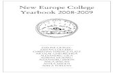 New Europe College Yearbook 2008-2009 · 2020. 10. 10. · Vorträge an nationalen und internationalen Konferenzen. Zahlreiche Übersetzungen. Buch: Obişnuit şi neobişnuit în
