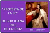 “PROTESTA DE LA FE” - Iglesiaehistoria.com · 2019. 7. 2. · Trataremos sobre su protesta de Fe que firmara con su sangre y escribiría en 1695 poco antes de ... pecado en el