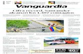 FUNDADO EL 1 DE SEPTIEMBRE DE 1919 - Noticias de Bucaramanga… · 2021. 5. 15. · principales vías de Bucaramanga y su área metropolitana se registran a diario por parte de manifestantes