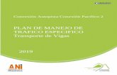 PLAN DE MANEJO DE TRAFICO ESPECIFICO Transporte de Vigas€¦ · 5.2.12 Rutas de desplazamiento maquinaria a la Zona de Obra. ... se presenta el inventario de la señalización propuesta