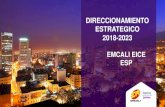 DIRECCIONAMIENTO ESTRATEGICO 2018-2023 - EMCALI · 2019. 1. 4. · Principios rectores Modelo de Operación por Procesos MIPG Propósito. ... MISION. EMCALI contribuirá al progreso