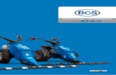 BCS Agrícola - MOTOSEGADORAS / MOTOGADANHEIRAS MA · 2015. 2. 19. · 2 234536789 Las razones de L a eLección Todos los modelos que componen la gama de las motosegadoras BCS serie