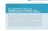 EL APORTE DE LAS - COEECI · 2020. 4. 10. · D Ocho (8) de las 50 ENIEX que participaron en el estudio actual (16%) no participaron en el anterior estudio. D Seis (6) de las ocho