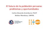 El futuro de la población peruana: problemas y oportunidades · 2017. 12. 27. · 7,000 8,000 9,000 10,000 PBI per cápita Razón de dependencia Bono demográfico. ... técnicos