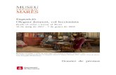 Exposició - Barcelona · 2017. 5. 24. · L'exposició del Museu Frederic Marès mostra Oleguer Junyent des de la perspectiva del col·leccionisme d'art i posa en relació la seva