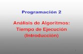 Análisis de Algoritmos - fing.edu.uy · 2020. 4. 10. · Cálculo de T(n) - Ejemplos Escribir algoritmos en pseudocódigo para los siguientes problemas y determinar el orden de tiempo