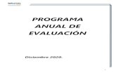 PROGRAMA ANUAL DE EVALUACIÓN...recursos, el Gobierno Municipal de Ixtapan de la Sal (2019 – 2021), a través de la Coordinación de la Unidad de Información, Planeación, Programación