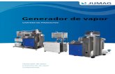 Generador de vapor - Inicio Ingeneo · de bajo mantenimiento repone el agua de alimentación mediante el economizador. • El gas de combustión del quemador invertido transfiere