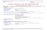 FICHA DE DATOS DE SEGURIDAD - Pall Corporation · 2021. 5. 5. · FICHA DE DATOS DE SEGURIDAD Página: 2/14 R En caso de requerir información más detallada relativa a los síntomas