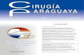 Contenido · 2021. 5. 4. · ISSN 2070-8785 Órgano Científico de la Sociedad Paraguaya de Cirugía (SOPACI) Vol. XXXXV N°1 Abril 2021 Contenido ARTÍCULOS ORIGINALES Complicaciones