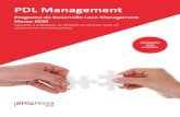 PDL MG03 Catálogo (1) - Progressa Lean · 2019. 12. 20. · Módulo 1: Lean Thinking 1.1. Introducción Lean Management 1.2. Modelo de Gestión Lean 1.3. Hoshin Kanri. Estrategia