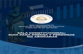 SALA CONSTITUCIONAL: GUÍA PARA PRENSA Y PERSONAS NO … · 2021. 4. 20. · de la Jurisdicción Constitucional, así como aquellos proyectos de ley tendientes a la aprobación de