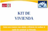 KIT DE VIVIENDA - cpaprefabricados.comFoto referencia: Posibles acabados . Cobertura Kit de Vivienda: •Las viviendas se entregan al Cliente instaladas en obra gris, incluidas tuberías