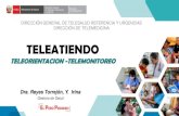 Presentación de PowerPoint - INCAPRODEX · 2021. 1. 13. · CONSENTIMIENTO INFORMADO FORMATO DE ATENCIÓN DE TELEMONITOREO - FATM I. SOLICITUD DE SERVICIOS DE TELEMONITOREO (Para