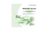 RICOH Gate - RICOH IMAGING€¦ · RICOH Gate para Macintosh Manual de instrucciones Español Antes de utilizar el producto por primera vez, le recomendamos leer detenidamente este