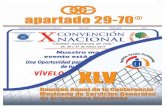 Editorial · 2020. 2. 11. · ción de la X Convención Nacional, que se efectuará los días 5, 6 y 7 de marzo en el Es-tadio Azteca de la Ciudad de México, por lo que, seguramente,