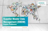 Supplier Master Data Management (SMDM)f... · 2021. 7. 29. · Instalación de la aplicación Google Authenticator y escaneo del código QR Instale la aplicación Google Authenticator