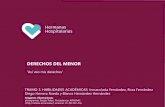 DERECHOS DEL MENOR - Fundación Purísima Concepción · 2020. 11. 10. · DERECHOS DEL MENOR “Así veo mis derechos” TRAMO 3. HABILIDADES ACADÉMICAS: Inmaculada Fernández,
