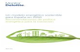 Un modelo energético sostenible para España en 2050 ......Un modelo energético sostenible para España en 2050 3 Contenido Objetivos y agradecimientos 5 Resumen ejecutivo 6 1. La