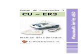 Gestor de Emergencias 3 CU CU – ER3Manual del operador del CU-ER3 Paramédico_ver 2.00 12 1 Cómo Utilizar Este Manual 1.1 Contenidos de este manual z Este Manual del Operador contiene