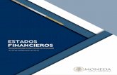 ESTADOS FINANCIEROS - Moneda · 2019. 12. 2. · En conformidad con NIC 32 sobre “Instrumentos Financieros: presentación” dichas cuotas fueron rebajadas del patrimonio y excluidas