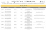 Programas de la SAGARPA 2015 - Gob...PERMITA APROVECHAMIENTO DE MINERALES NO METALIFEROS Y ROCAS MAQUINA CORTADORA DE CANTERA DE 4 POSTES DE 2.40 MTS DE ALTO X 30 CM DE …