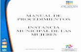 MANUAL DE PROCEDIMIENTOS INSTANCIA MUNICIPAL DE LAS … · 2019. 8. 12. · actualizado cada vez que se presente modificaciones en la ejecución de los procedimientos y a su vez tener
