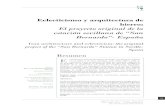 Eclecticismo y arquitectura de hierroscielo.senescyt.gob.ec/pdf/estoa/v6n10/1390-9274-estoa-6... · 2020. 7. 12. · Eclecticismo y arquitectura de hierro: El proyecto original de