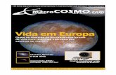 Vida em Europaacervoastronomico.org/acervo/MACROCOSMO/macrocosmo29.pdf · 2020. 2. 21. · de Saturno, mas é em Europa que estas condições parecem mais favoráveis para que realmente