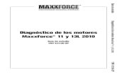 Diagnóstico de los motores MaxxForce 11 y 13L 2010