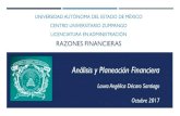 Razones financieras - Universidad Autónoma del Estado de ...