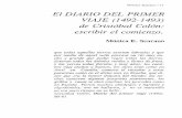 El DIARIO DEL PRIMER VIAJE (1492-1493) de Cristóbal Colón ...