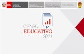 Censo Educativo - 2021